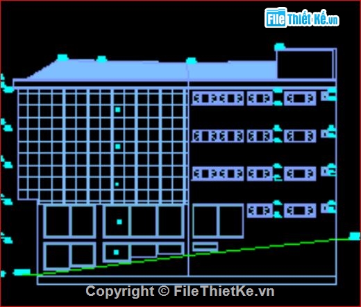 Bản vẽ,vẽ trường học,trường học,kiến trúc 5 tầng,kiến trúc nước ngoài,bản vẽ trường học